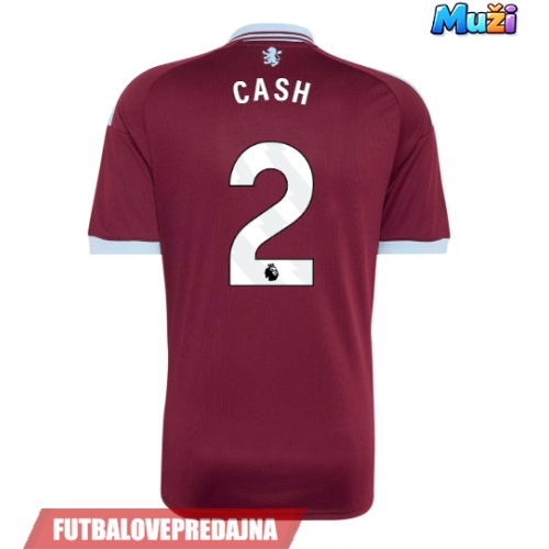 Lacne Muži Futbalové dres Aston Villa Matty Cash #2 2026-27 Krátky Rukáv - Domáci